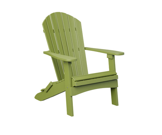 Comfo back folding Adirondack chair - Kiwi green