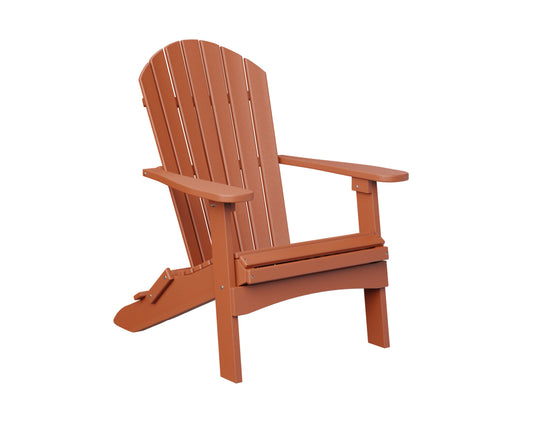 Comfo back folding Adirondack chair - Mango orange