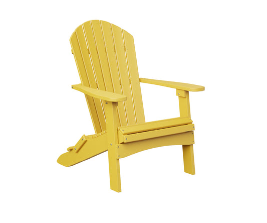 Comfo back folding Adirondack chair - Sunburst yellow
