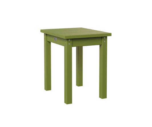 Square end table - Kiwi green